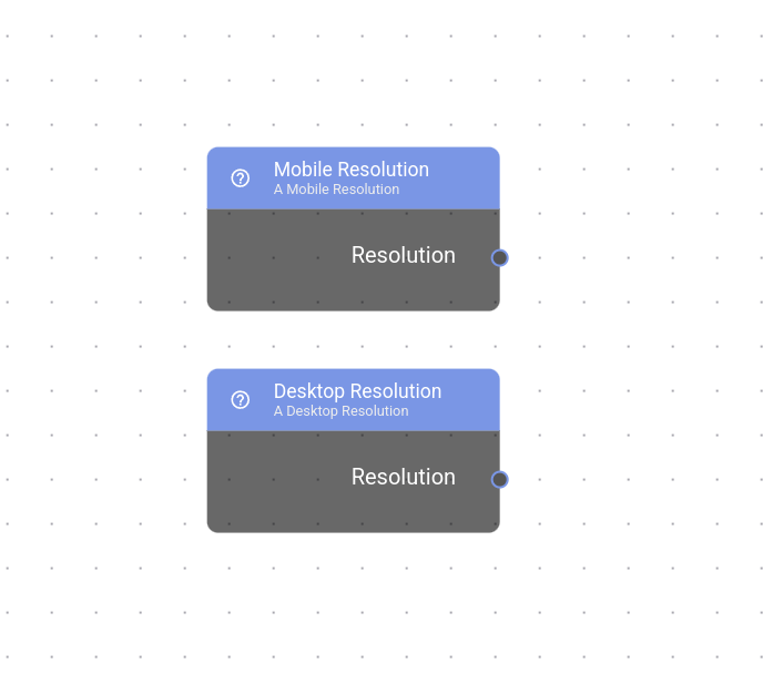 desktop and mobile resolution nodes
