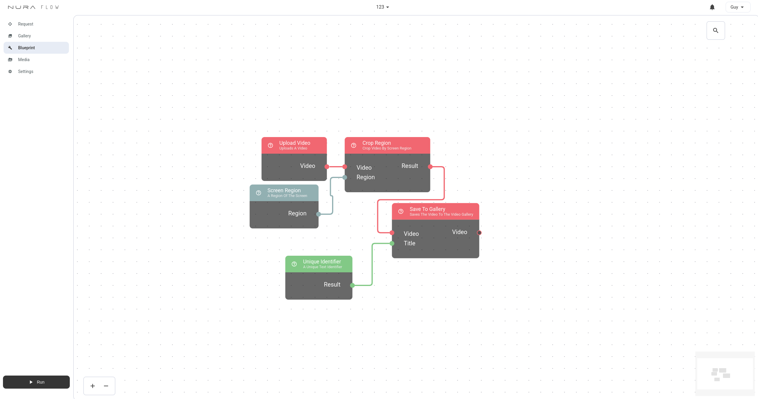 nura flow blueprint page